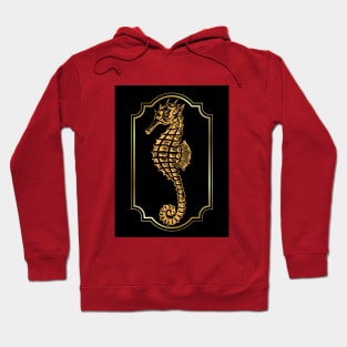 Golden seahorse Hoodie